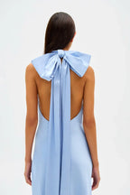 Fashion Sheath High Neck Sleeveless Floor-Length Prom Dress