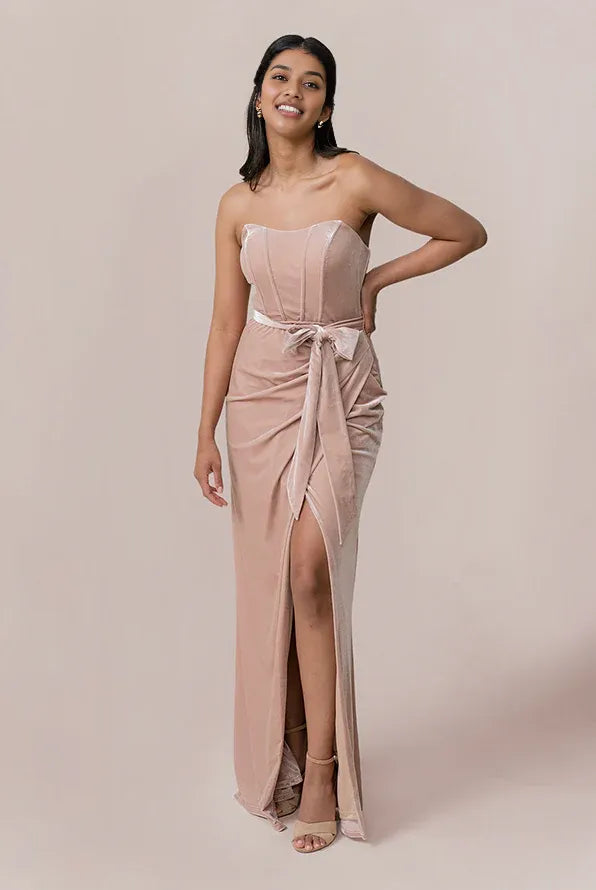 Fashion Sheath Sweetheart Neck Sleeveless Floor-Length Prom Dress