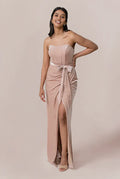 Fashion Sheath Sweetheart Neck Sleeveless Floor-Length Prom Dress