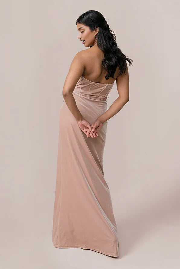 Fashion Sheath Sweetheart Neck Sleeveless Floor-Length Prom Dress