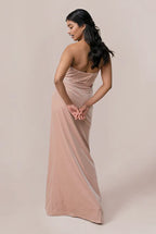 Fashion Sheath Sweetheart Neck Sleeveless Floor-Length Prom Dress