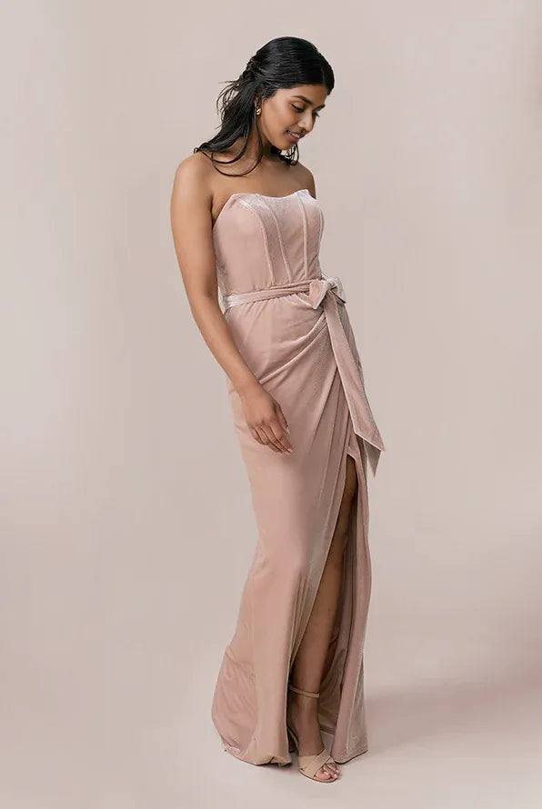 Fashion Sheath Sweetheart Neck Sleeveless Floor-Length Prom Dress