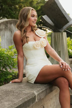 Sheath/Column One Shoulder Sleeveless Zipper Up Short-Mini Homecoming Dress