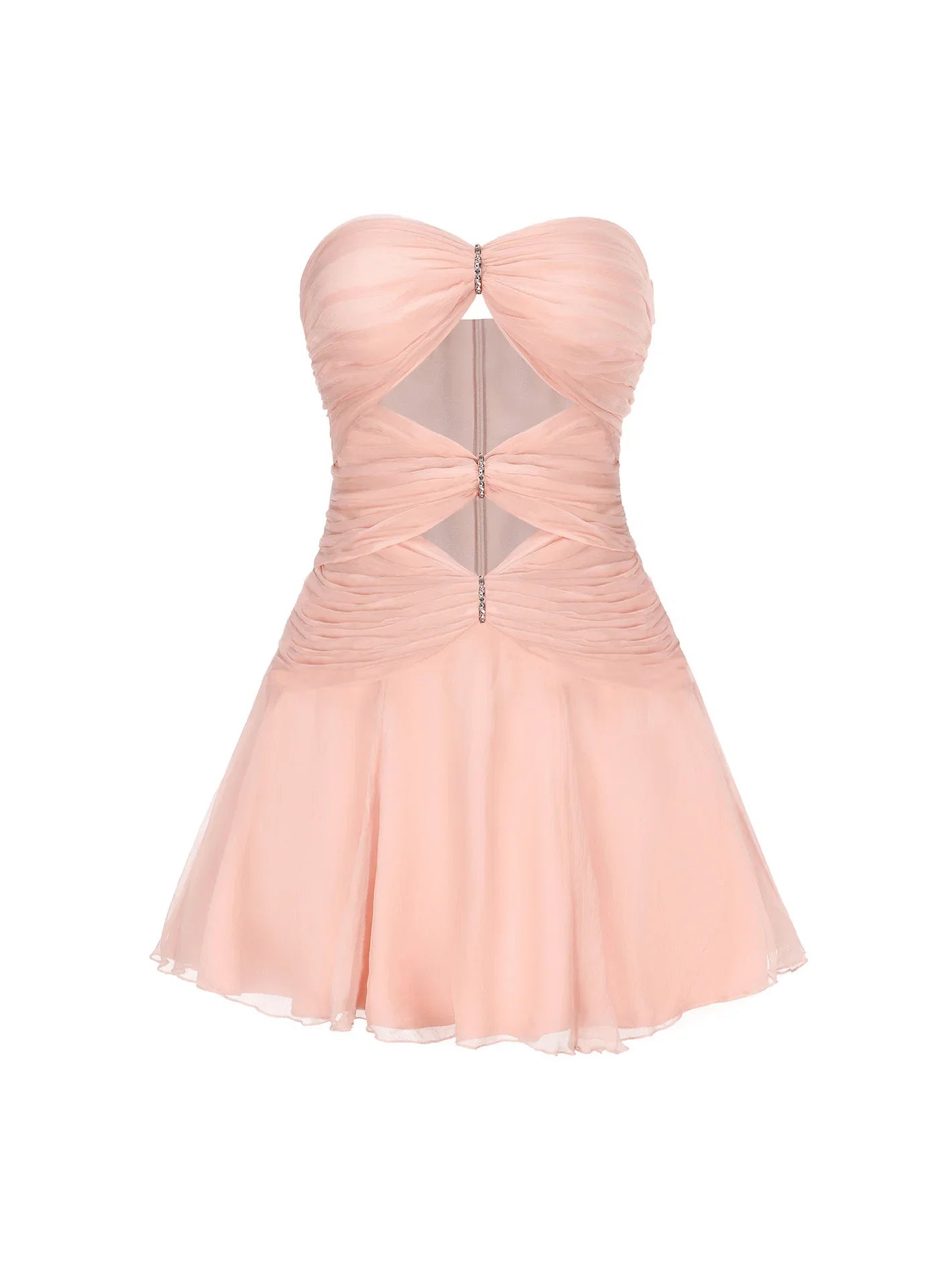 A-Line/Princess Sweetheart Sleeveless Zipper Up Short-Mini Homecoming Dress