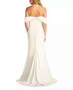 Glamorous Mermaid Off the Shoulder Sleeveless Open Back Train Floor Length Hot Sale Prom Dress