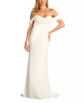 Glamorous Mermaid Off the Shoulder Sleeveless Open Back Train Floor Length Hot Sale Prom Dress
