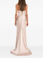 Glamorous Mermaid Sweetheart Neck Sleeveless Lace Up Back Train Floor Length Hot Sale Prom Dress