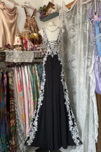 Mermaid Sweetheart Sleeveless Lace-Up Back Floor-Length Formal Evening Dress