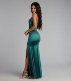 Glamorous Sheath Sweetheart Neck Spaghetti Strap Open Back Floor Length Prom Dress