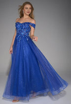 A-line Sweetheart Neck Sleeveless Pleated Floor Length Prom Dress