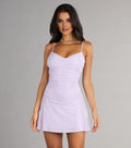 Glitter A-Line/Princess Sweetheart Neck Sleeveless Backless Short-Mini Homecoming Dresses