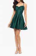 Graceful Sweetheart Neck Sleeveless Lace Up Back Short Length Homecoming Dress
