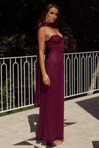 Graceful Mermaid/Trumpet Strapless Sleeveless Floor-Length Prom Dress