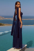 Graceful Mermaid/Trumpet Strapless Sleeveless Floor-Length Prom Dress