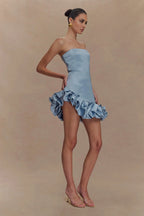 HOT Sale Sexy Knee Length Dresses Casual Shein Shift Dresses Price Strapless Short Beautiful Homecoming Dresses
