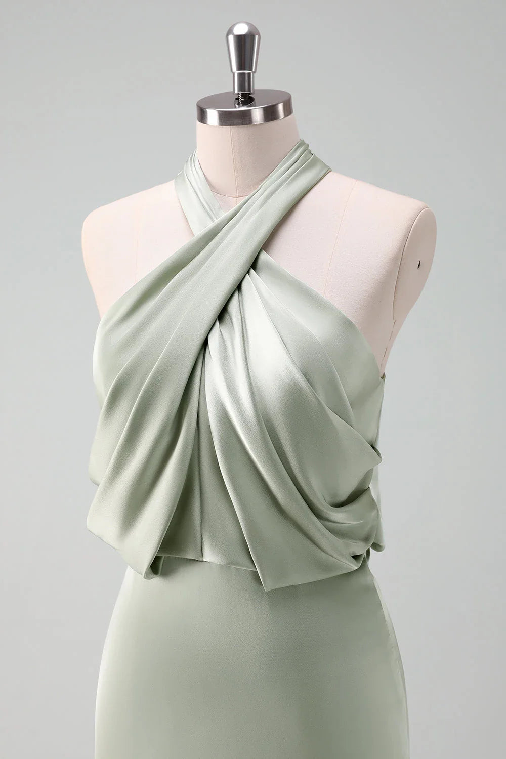 Halter Neck Sleeveless Sheath Modern Floor length Party Dress For Sale For Ladies ﻿
