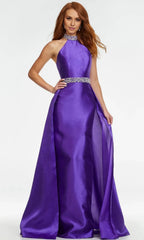 Halter Sleeveless A-Line Beautiful Off the shoulder Floor length Long Prom Dress For Sale For Women