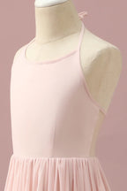 Halter Sleeveless A-Line Charming Off the shoulder Asymmetrical Floor length Party Dress For Sale For Ladies