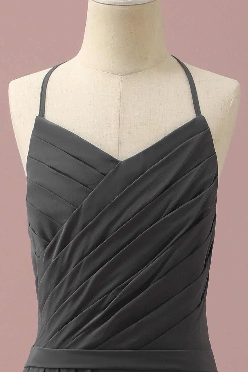 Halter Sleeveless A-Line Classic Off the shoulder Floor length Party Dress For Sale For Ladies