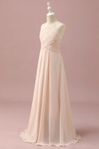 Halter Sleeveless A-Line Classic Off the shoulder Off the shoulder Floor length Party Dress Hot Sale For Ladies