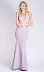 Halter Sleeveless Mermaid Trendy Off the shoulder Floor Length Prom Dress Hot Sale For Adults