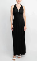 Halter Sleeveless Sheath Elegant Off the shoulder Ankle Length Prom Dress For Sale For Women