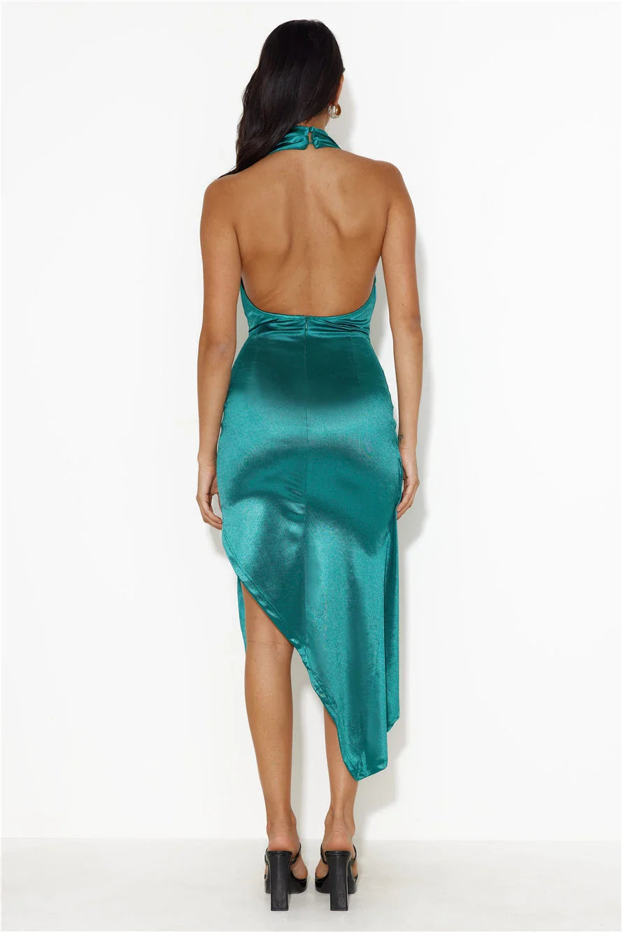Halter Sleeveless Sheath Trendy Off the shoulder Short Party Dress Hot Sale For Adults