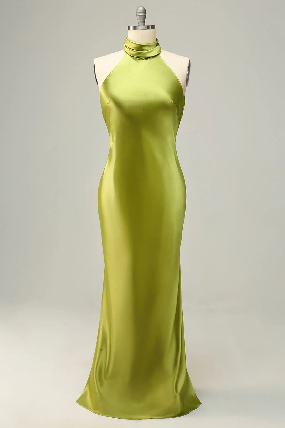 Robe de soirée longue trapèze vintage sans manches, à col licou et épaules dénudées, pour femme, à vendre