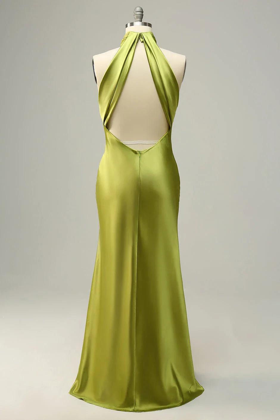 Robe de soirée longue trapèze vintage sans manches, à col licou et épaules dénudées, pour femme, à vendre