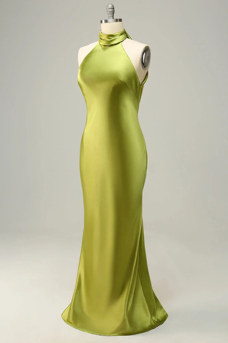 Robe de soirée longue trapèze vintage sans manches, à col licou et épaules dénudées, pour femme, à vendre