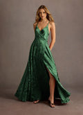 Dress Spaghetti Straps Sleeveless Romantic Flower Printed Evening Dress Floor Length Backless Prom Dress