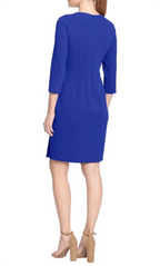 Jewel Long Sleeves Blue Sheath Formal Off the shoulder Short Prom Dress For Sale For Women