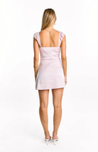 Straps Short Graduation Homecoming Dresses Ruffle Backless Sleeveless Unique Backless Party Dresses
