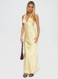 Low cost Bodycon Halter Neck Sleeveless Ankle-Length Prom Dress