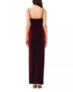 Lush Sheath Deep V Neck Spaghetti Strap Zip Back Floor Length For Sale Prom Dress