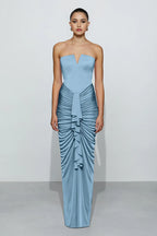 Lustrous Mermaid Sweetheart Neck Sleeveless Zipper Back Floor Length For Women Prom Dress