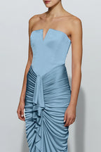 Lustrous Mermaid Sweetheart Neck Sleeveless Zipper Back Floor Length For Women Prom Dress