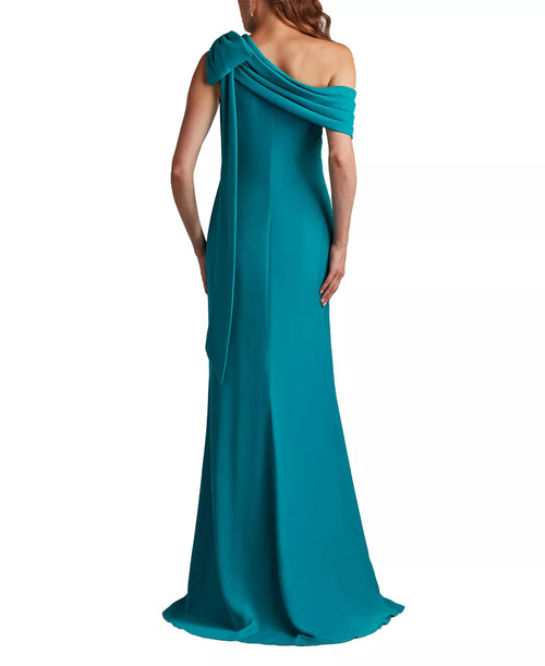 Robe de bal longue en trompette brillante à une épaule, sans manches et dos nu à vendre