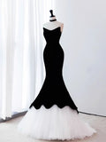 Luxuriant Mermaid Sweetheart Sleeveless Halter Back Train Length Hot sale Prom Dress