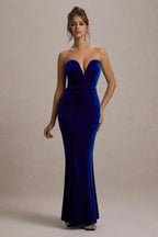 Luxurious Mermaid Sweetheart Neck Sleeveless Zipper Back Floor Length Evening Dress