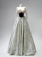 Luxury Ball Gown Strapless Sweetheart Sleeveless Zip Back Floor-Length Formal Evening Dress