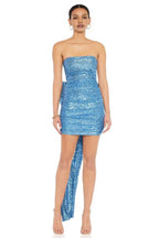 Luxury Fitted Strapless Sleeveless Sequins Short-Mini Homecoming Dress