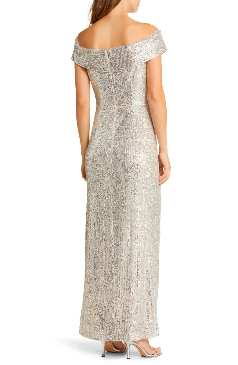 Luxury Mermaid Off the Shoulder Sleeveless Ankle-Length Prom Dress