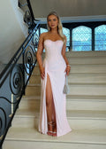 Luxury Mermaid Sweetheart Sleeveless Zipper Up Floor-Length Prom Dress