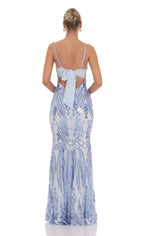 Luxury Mermaid/Trumpet V Neck Sleeveless Up Floor-Length Prom Dress