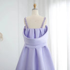 Luxury Off-The-Shoulder Sheath Sleeveless Pleated Sweep Train Evening Dress