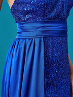Luxury Sheath Strapless Neck Sleeveless Backless Floor-Length Prom Dress