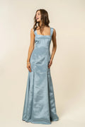 Mermaid Square Neck Regular Straps Floor-Length Sleeveless Prom Gown Elegant Off the Shoulder Evening Dresses price