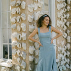 Mermaid Square Neck Regular Straps Floor-Length Sleeveless Prom Gown Elegant Off the Shoulder Evening Dresses price