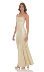 Minimalist Mermaid/Trumpet Spaghetti Straps Sleeveless Up Floor-Length Prom Dress